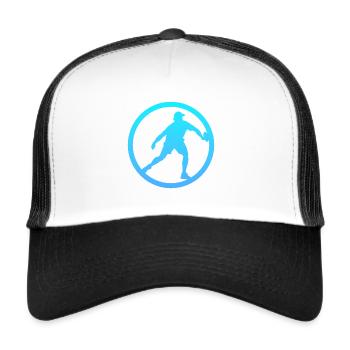 Pickleball bats Pickleball players - Trucker Cap - white/black - Front