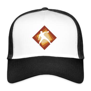 Table tennis, table tennis rackets, tennis - Trucker Cap - white/black - Front