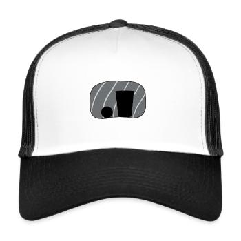 Party Party Beerpong - Trucker Cap - Weiß/Schwarz - Vorne