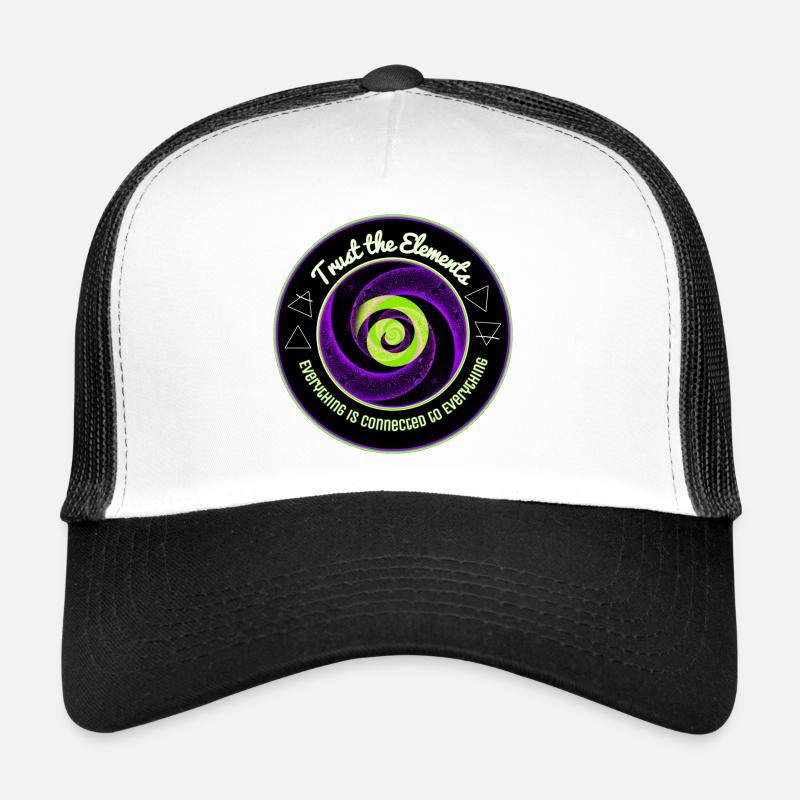 Unité en spirale des éléments Casquette trucker 