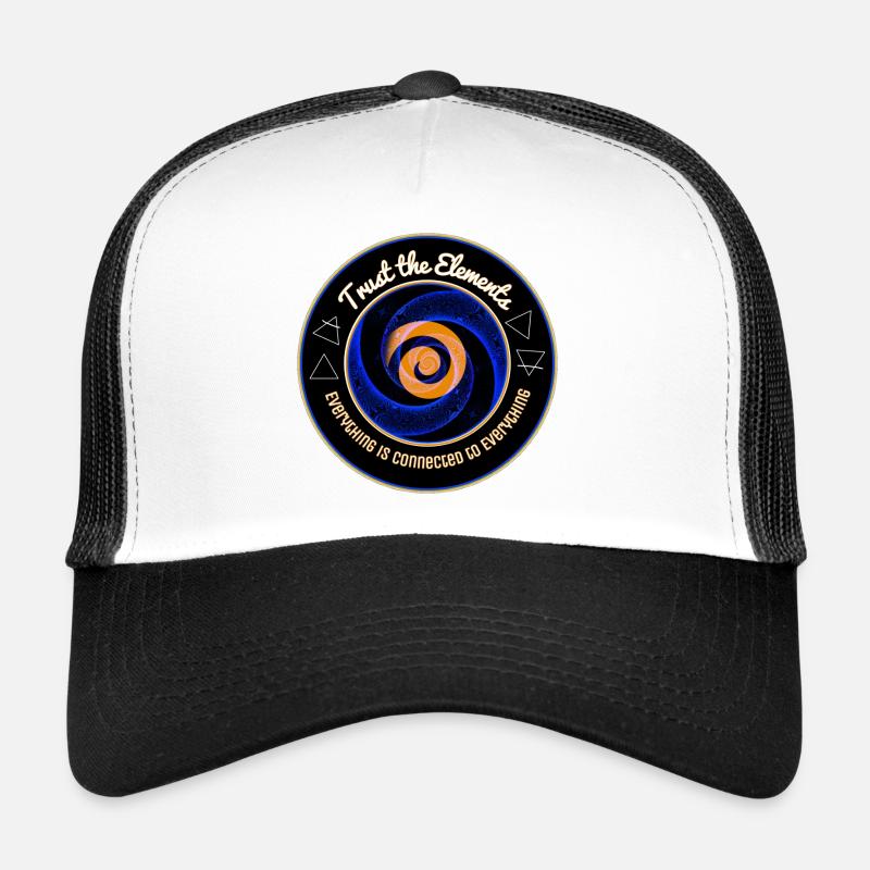 Convergence en spirale élémentaire Casquette trucker 