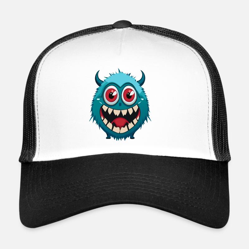 Cyberpunk Monsters Trucker Cap