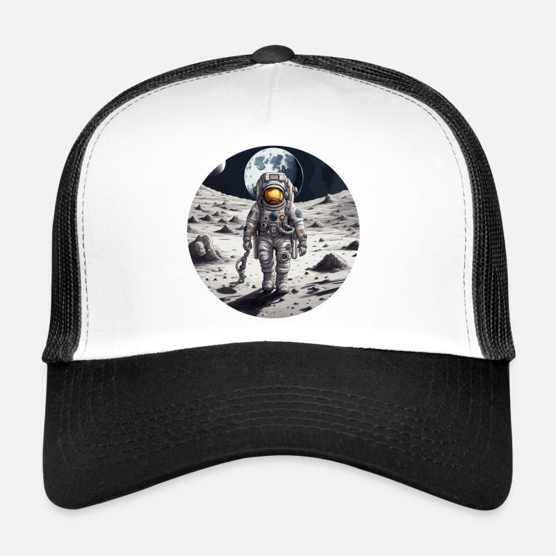 Astronaute / Espace / Vaisseau spatial / Lune / Espace Casquette trucker 