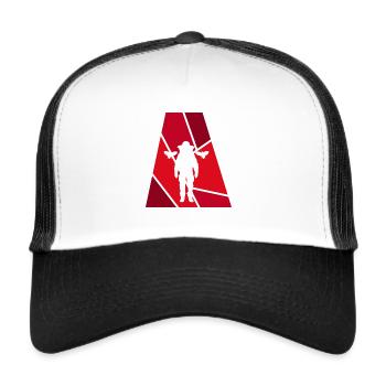Imker Imker Honigbiene - Trucker Cap - Weiß/Schwarz - Vorne