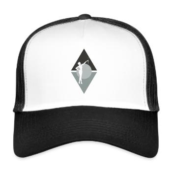 Rod Turning Twirling Twirling - Trucker Cap - white/black - Front