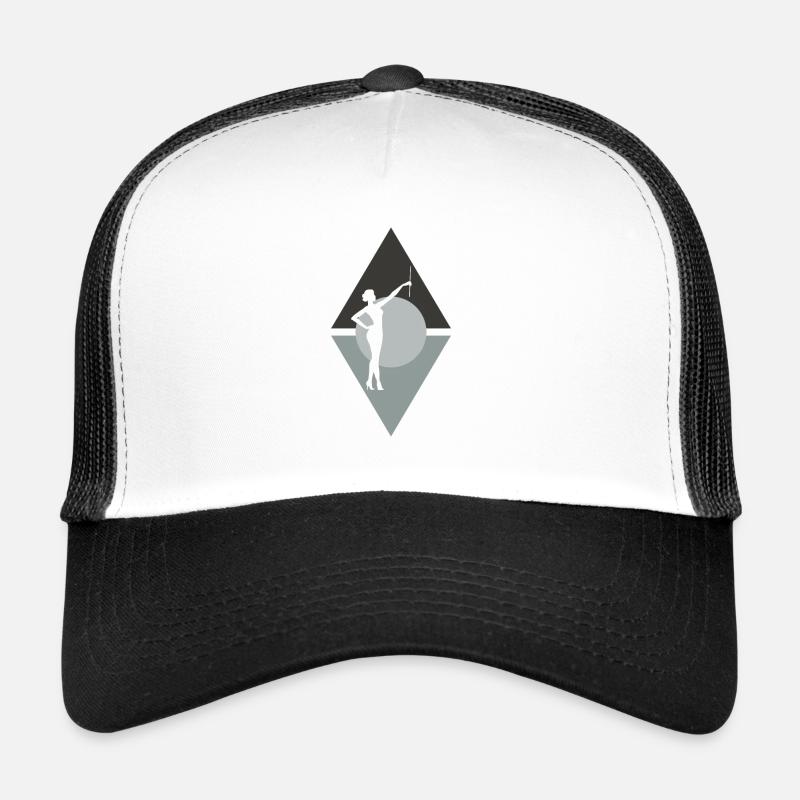 Rod Turning Twirling Twirling Trucker Cap