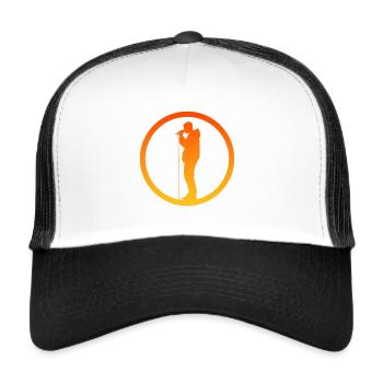 Beatboxer Beatboxing Beatbox - Trucker Cap - white/black - Front