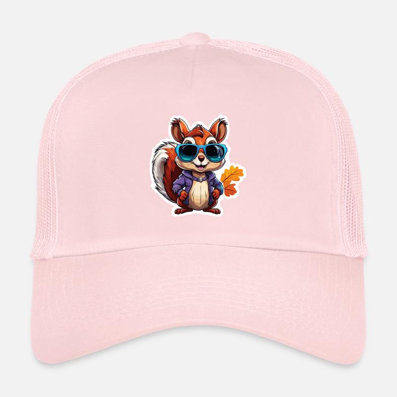 Eichhörnchen / Tier / Nagetier / Waldtier / Comic Trucker Cap