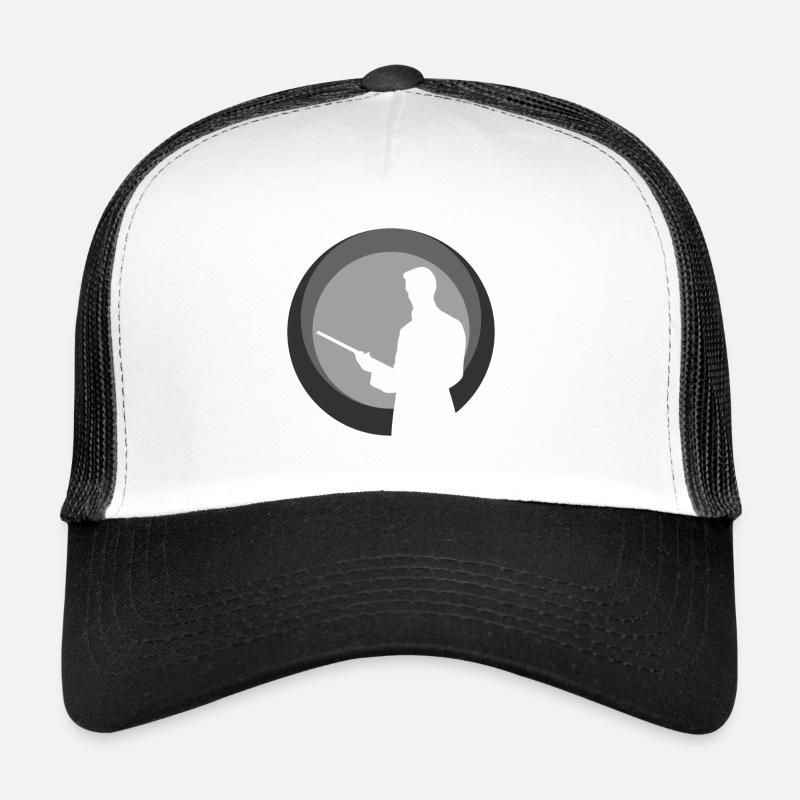 Joueur de billard Boule de billard Boule de billard Casquette trucker 