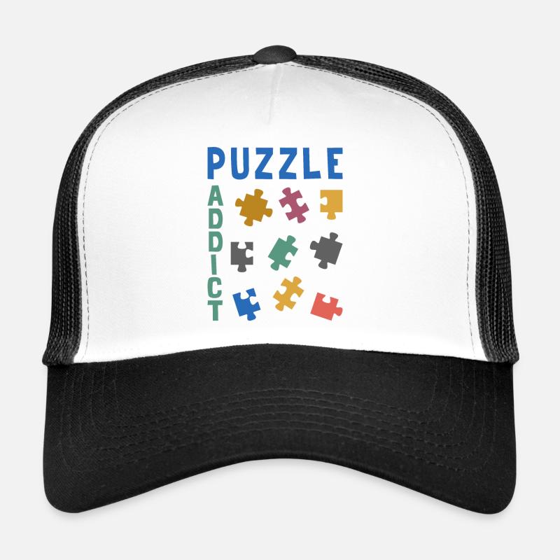Puzzle addict Trucker Cap
