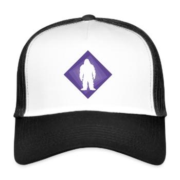 Big foot Big foot Yeti - Trucker Cap - white/black - Front