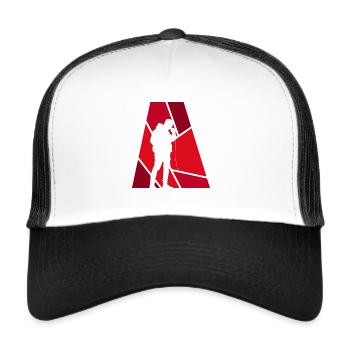 Beatbox Beatboxing Streetmind - Trucker Cap - white/black - Front