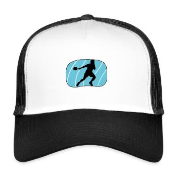 Squash Rackets Squash Rackets Squash Players - Trucker Cap - white/black - Front