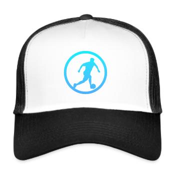 Beachball Beach Beach - Trucker Cap - white/black - Front