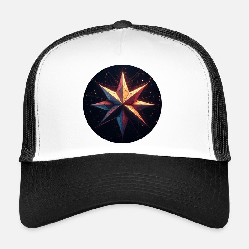 Bunter Stern Galaxy Trucker Cap
