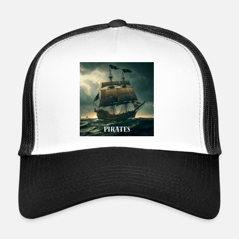 Bateau pirate Casquette trucker 