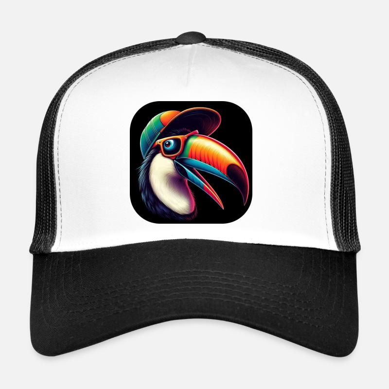 Toucan Beak Cap Sunglasses Trucker Cap