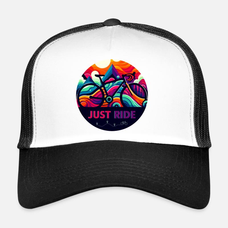 Just Ride - Cyclisme facile Casquette trucker 