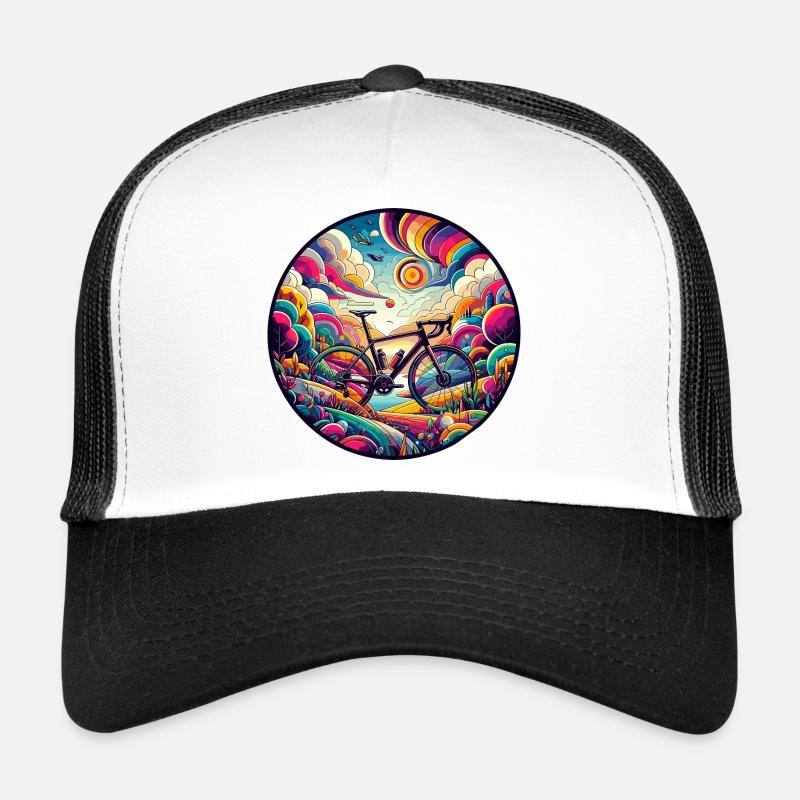 Fabuleux cycliste de gravier, route Casquette trucker 