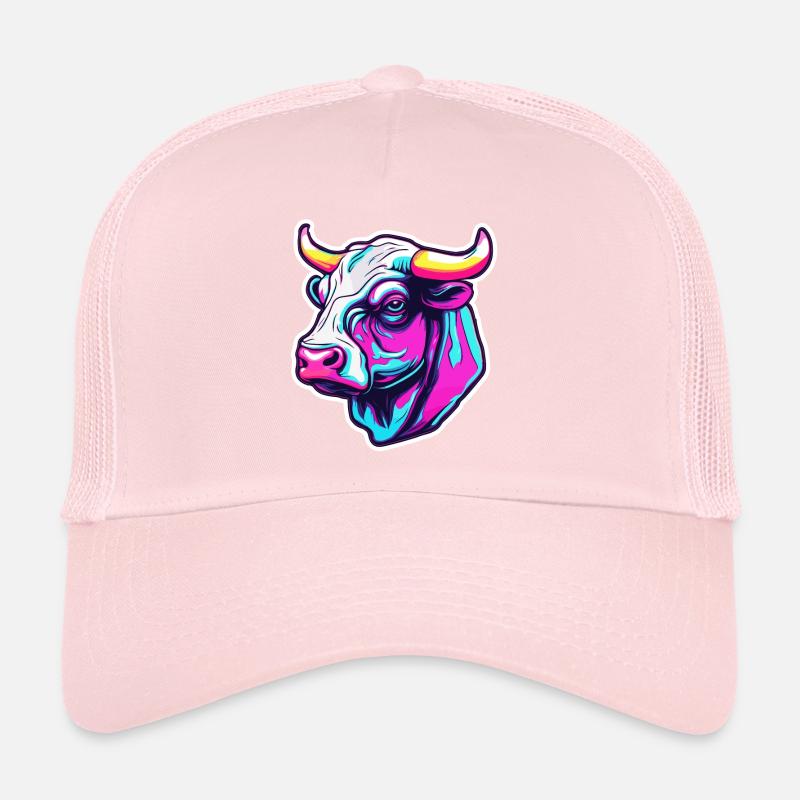 Stier / Bulle / Tier / Hörner / Stierkampf Trucker Cap