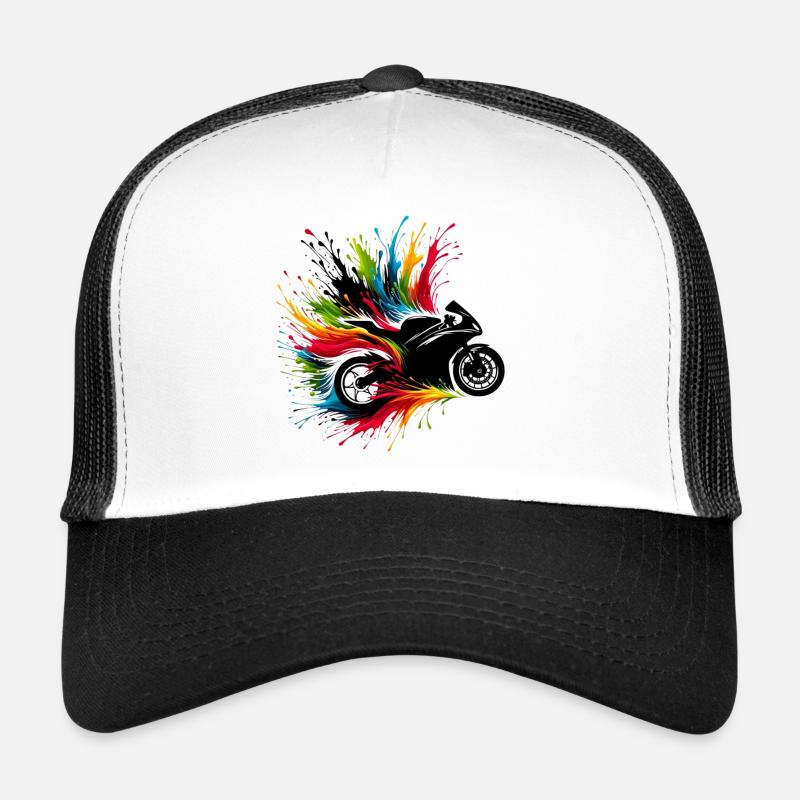 Motorrad Biker Passion Trucker Cap