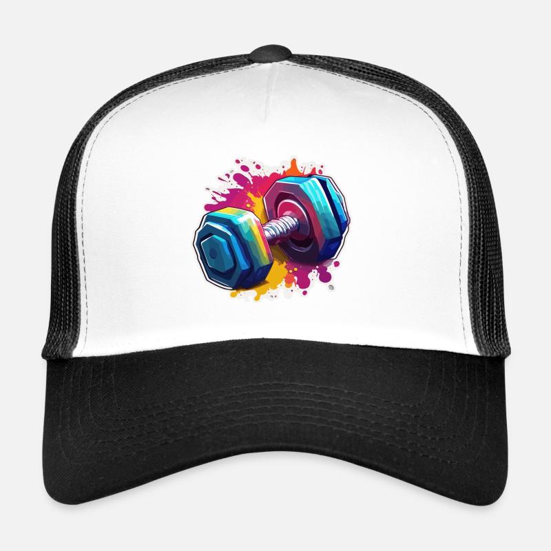 Hantel / Gewichte / Sport / Krafttraining /Workout Trucker Cap