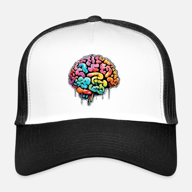 Cerveau / Connaissance / Intelligence / Intelligent / Penser Casquette trucker 