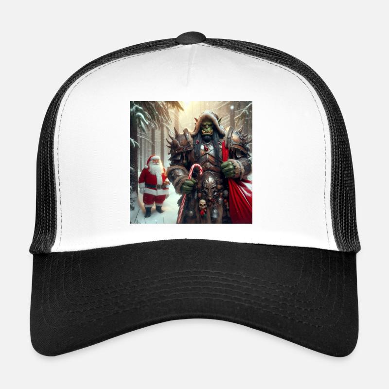Orc Christmas 1 Trucker Cap