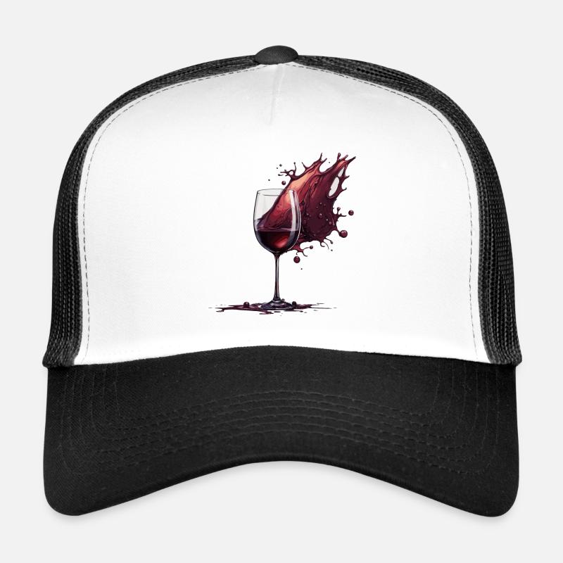 Vin / Raisins / Alcool / Boire / Déguster Casquette trucker 