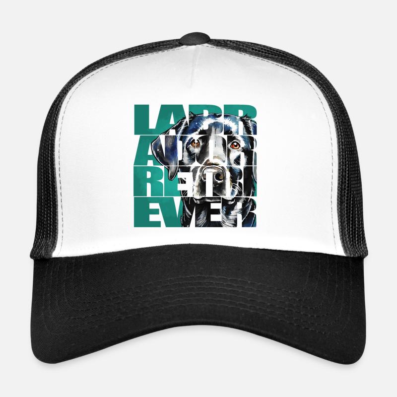 Labrador Retriever Portrait Trucker Cap
