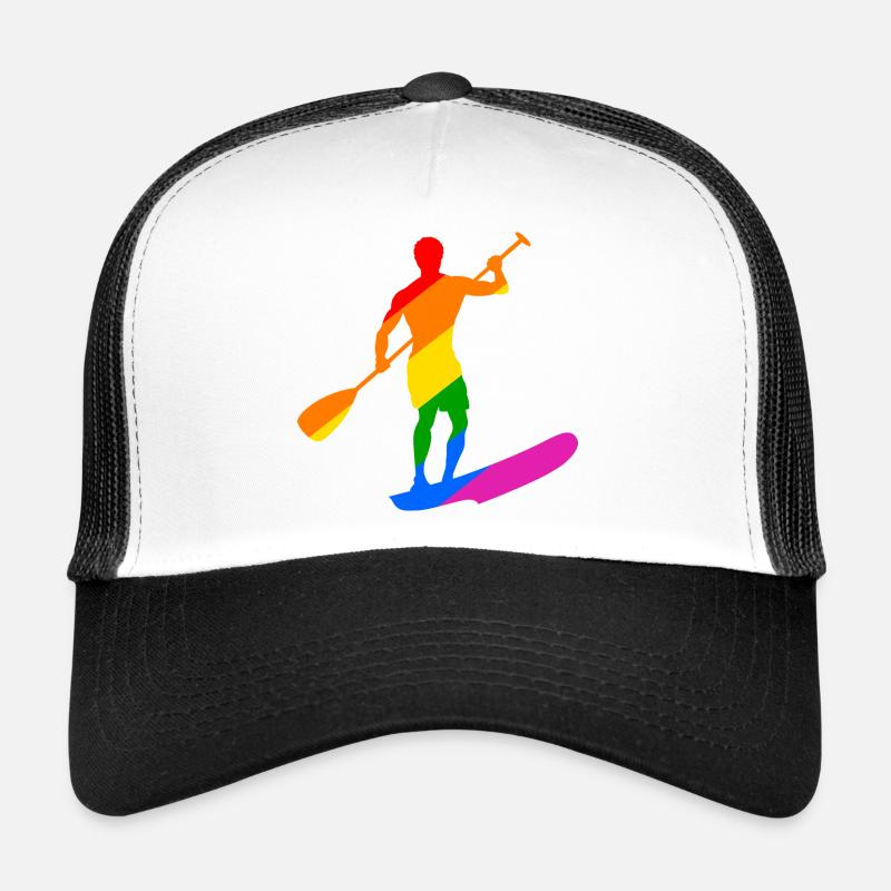 Stand Up Paddle LGBTQ (en anglais seulement) Casquette trucker 