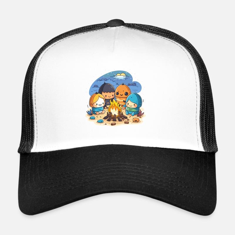 Le chasseur de coucher de soleil Casquette trucker 