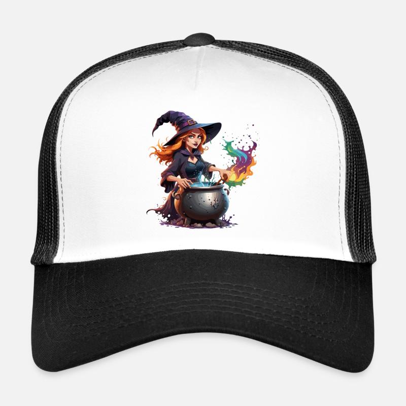 Witch / Magic / Witch Ritual / Fairy Tale / Spell Trucker Cap