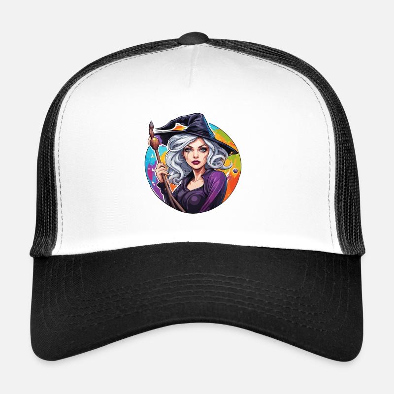 Witch / Magic / Witch Ritual / Fairy Tale / Spell Trucker Cap