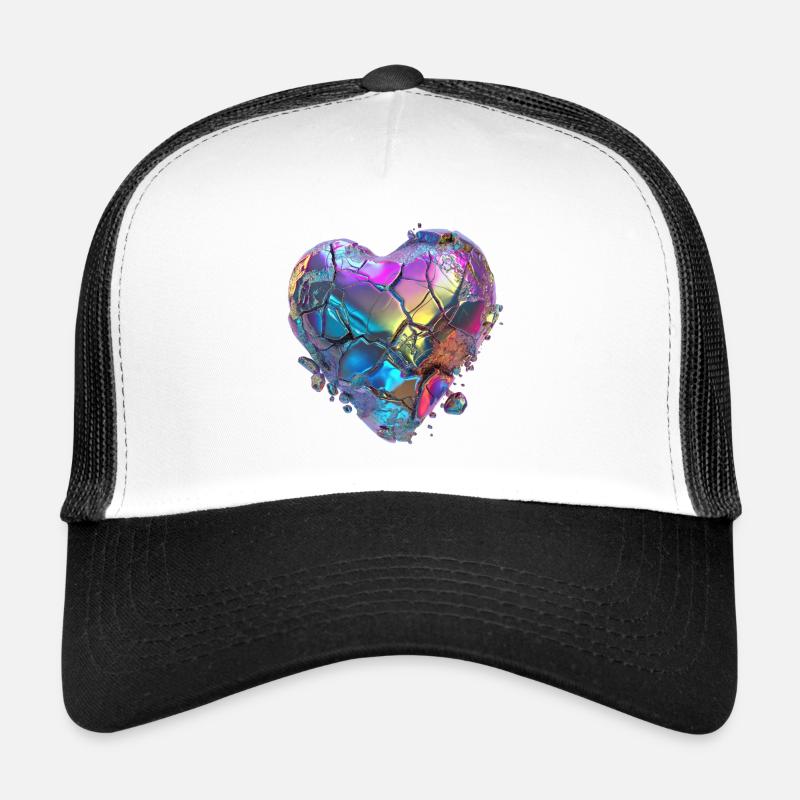 Cœur brisé de pierre Casquette trucker 