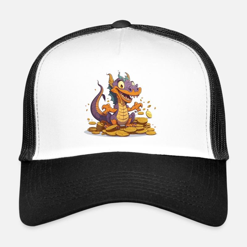 Der gierige Drache Trucker Cap