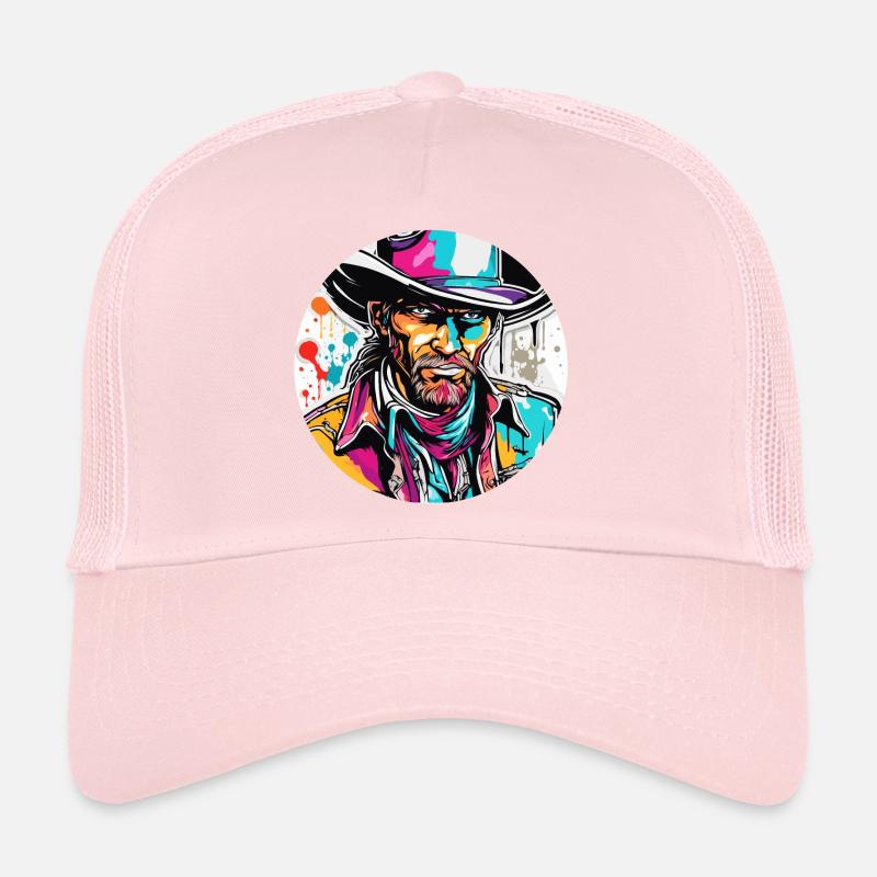 Cowboy / Wilde Westen / Wüste / Lasso / Rodeo Trucker Cap