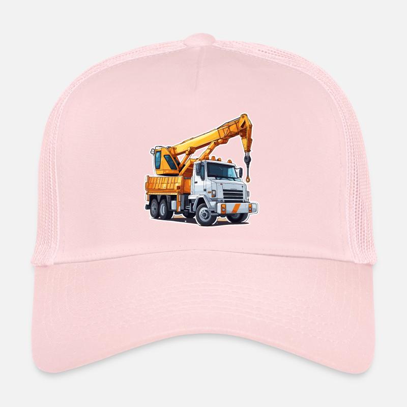 Kran / Baustelle / Seilwinde / Kransystem Trucker Cap