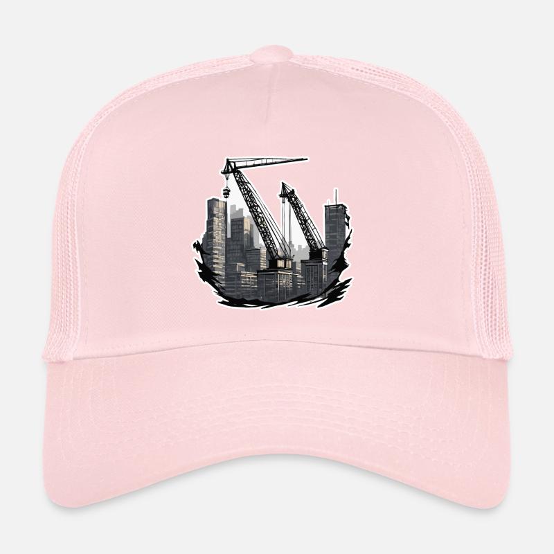 Kran / Baustelle / Seilwinde / Kransystem Trucker Cap