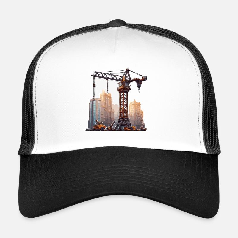 Crane / construction site / winch / crane system Trucker Cap