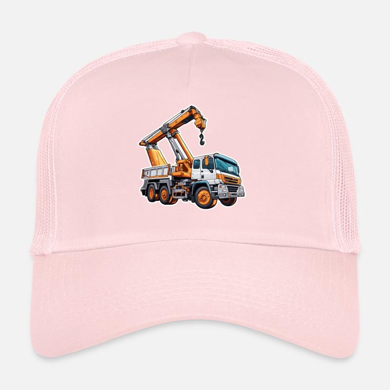 Kran / Baustelle / Seilwinde / Kransystem Trucker Cap