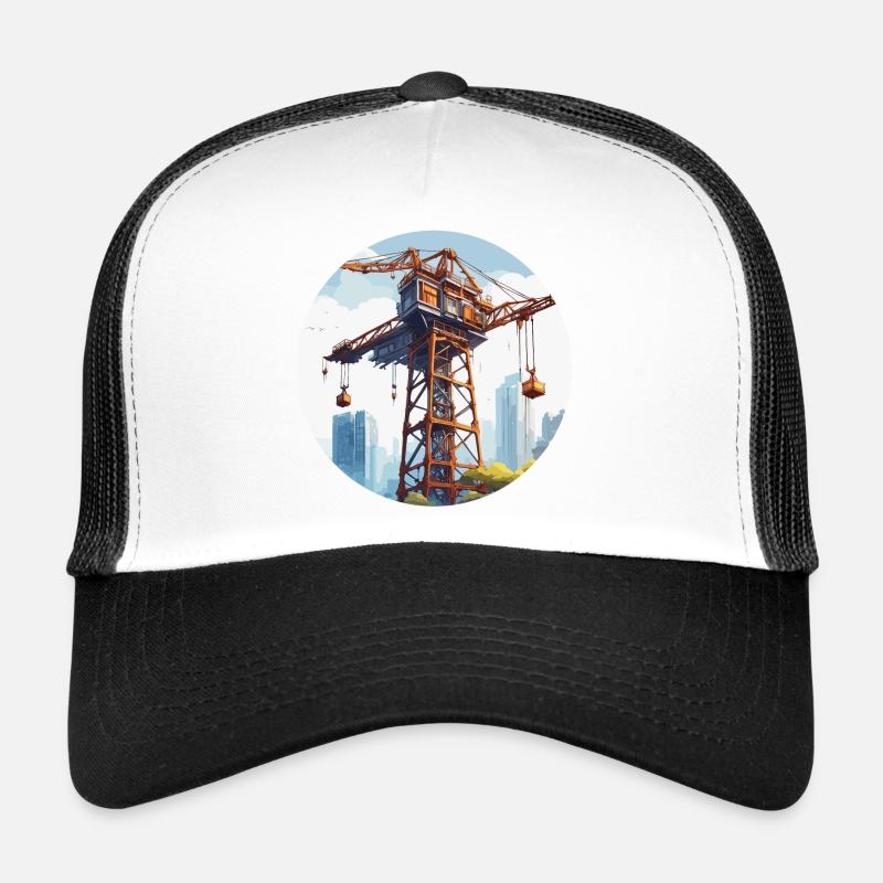 Crane / construction site / winch / crane system Trucker Cap