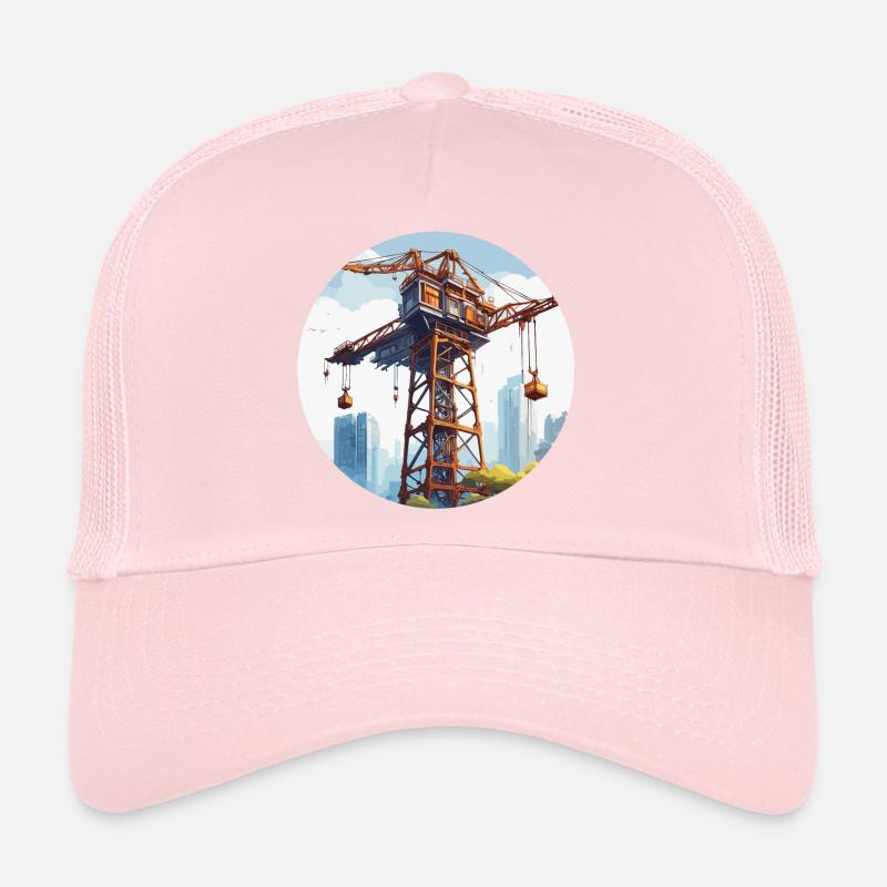 Grue / de chantier / treuil / système de grue Casquette trucker 