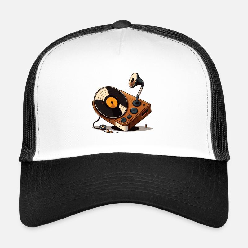 Le collectionneur de vinyles Casquette trucker 