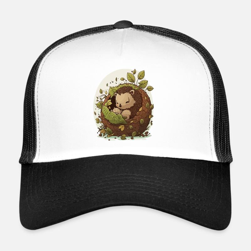 Hérisson douillet Casquette trucker 