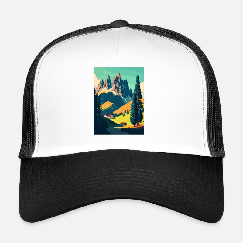 Dolomiten Dolomiten Dolomiten Gebirge Italien Trucker Cap