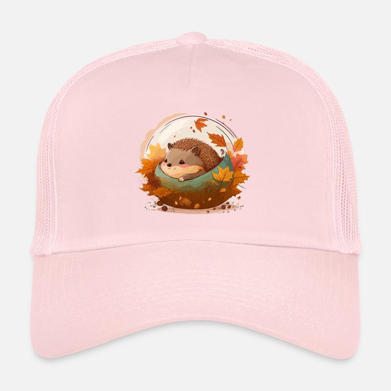 Hérisson douillet Casquette trucker 