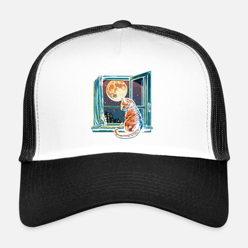 Hinterhältige Katze Trucker Cap