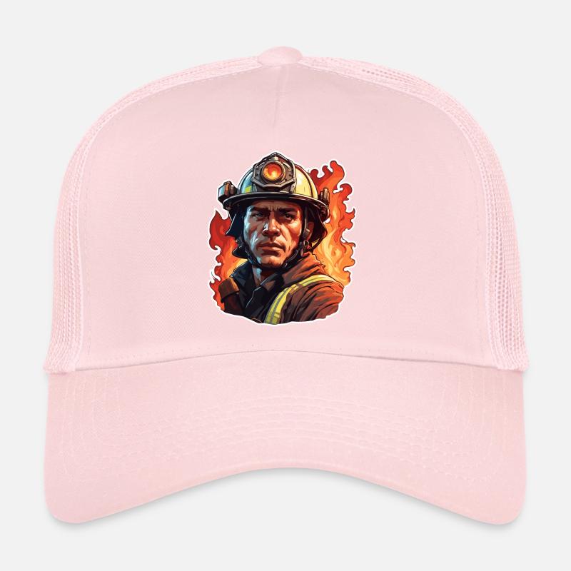 Pompier/Incendie/Incendie/Extinction/Héros Casquette trucker 