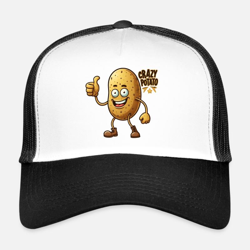 Crazy Veggies : Potato thumbs up (en anglais seulement) Casquette trucker 